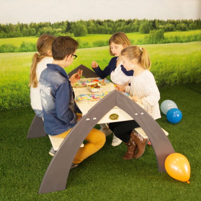 Kylo XL picnicbord med parasol