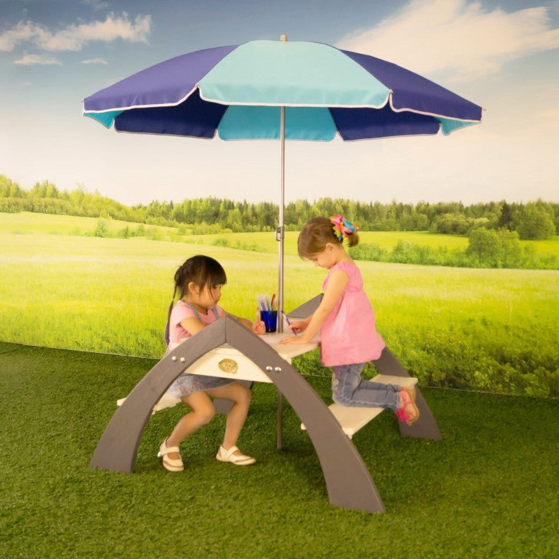 Kylo picnicbord med parasol
