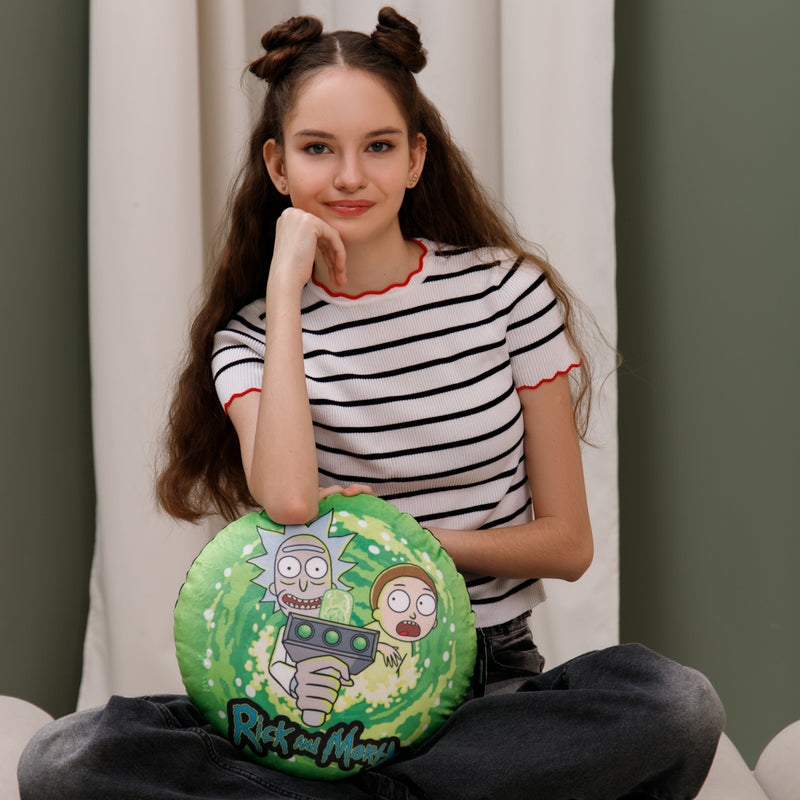 Plyspude RICK AND MORTY på jagt efter eventyr 37 cm