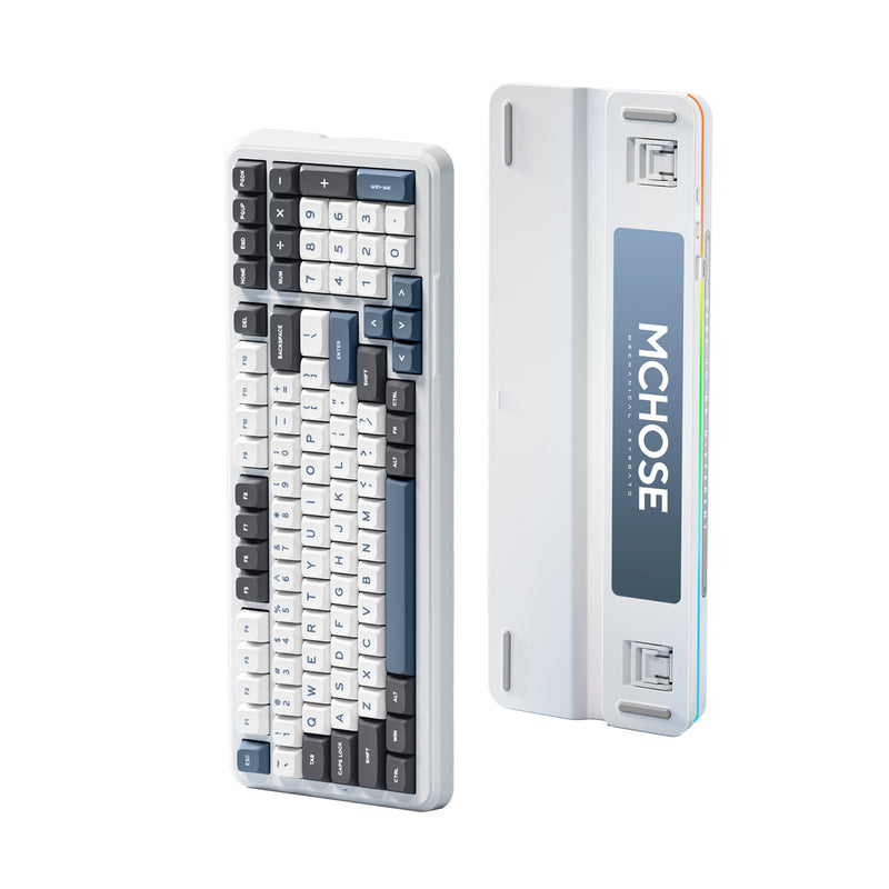 MCHOSE K99 marineblå - trådløst mekanisk tastatur