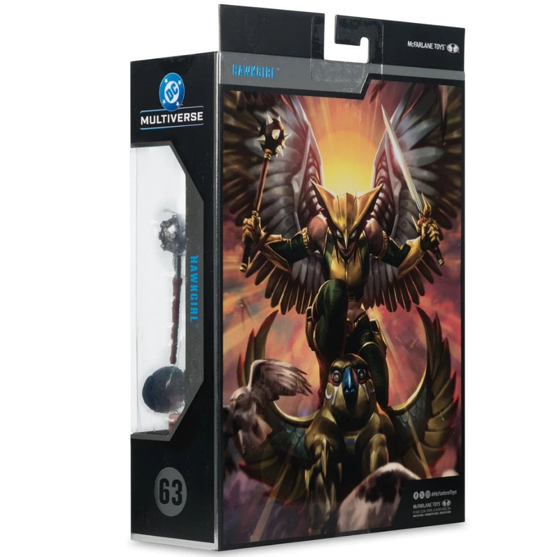 DC McFarlane Collector Edition 7 tommer WV15 - #63 HAWKGIRL (KENDRA SAUNDERS) - (CHASE)