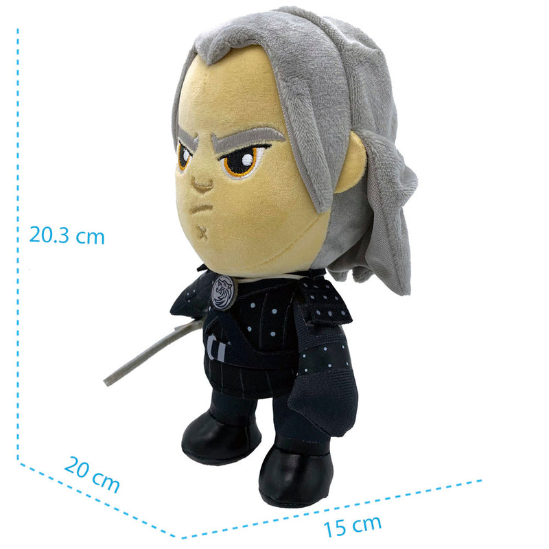 The Witcher - Geralt of Rivia School of the Wolf plysdyr 20 cm