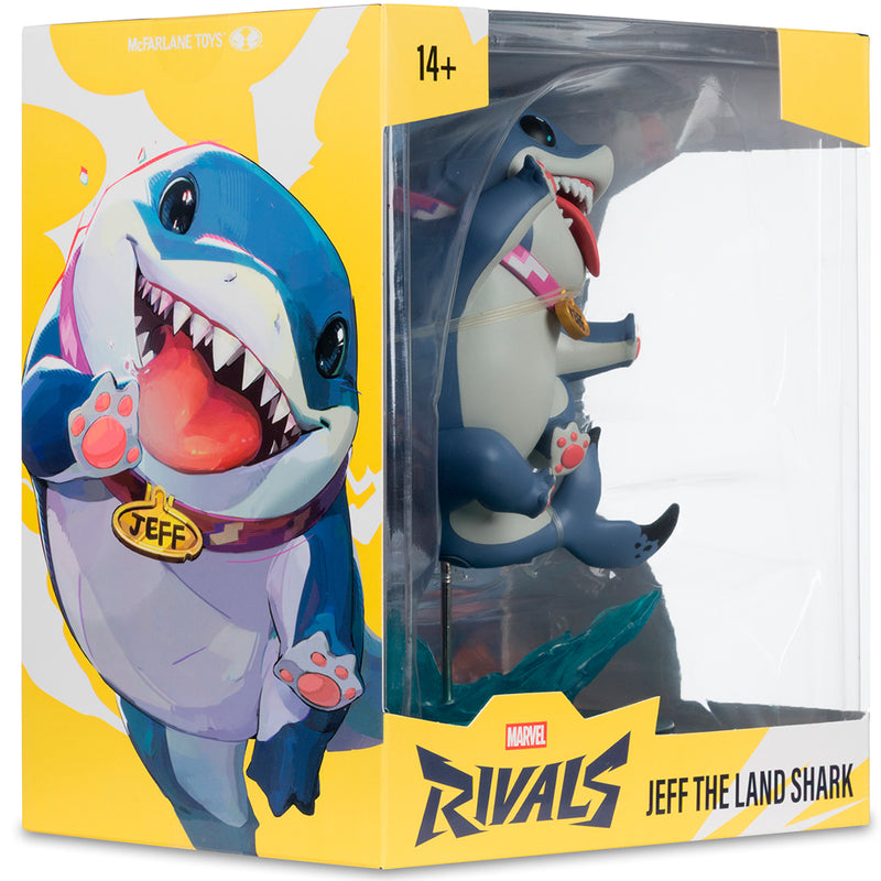 Marvel Rivals Jeff The Land Shark samlerfigur i skala 1:10 McFarlane Toys