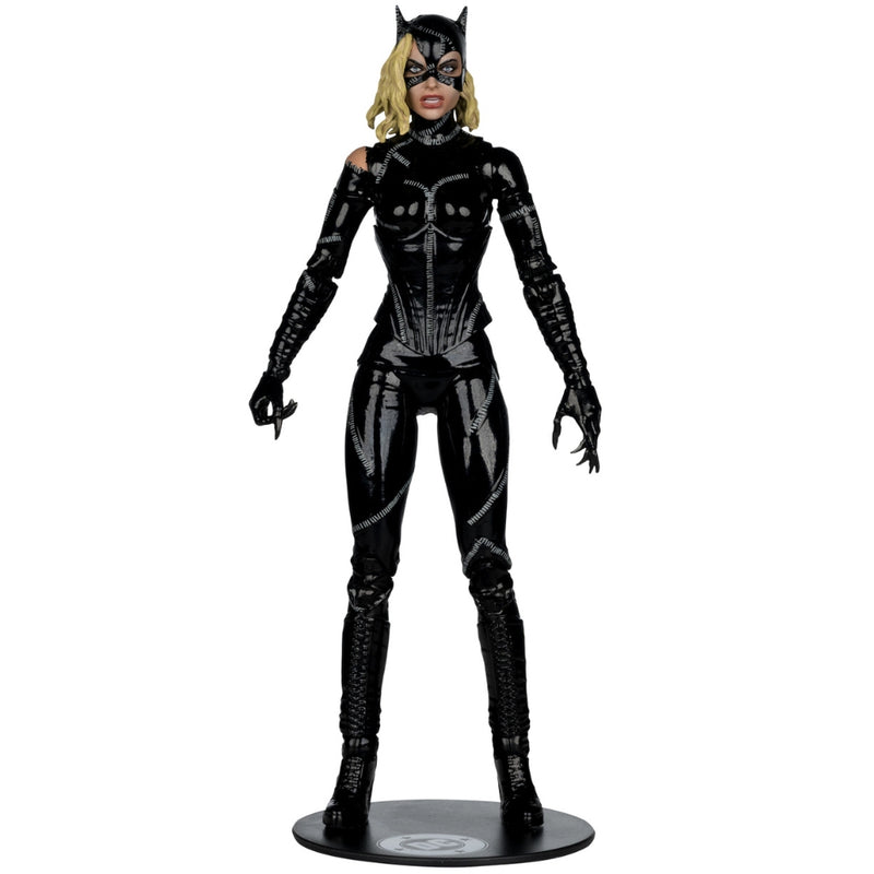 DC Multiverse Battle Damaged Catwoman (Batman Returns) 7 tommer actionfigur Deluxe Theatrical Edition McFarlane Toys