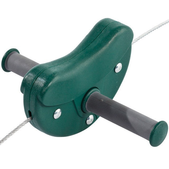 Svævebane grøn - 30 meter kabel - Zip Wire Para
