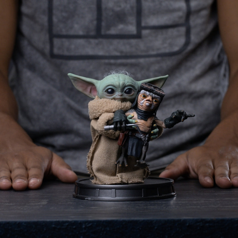Iron Studios Star Wars - Grogu No Squeezy - Mandalorian And Grogu Movie - Grogu Collection Legacy Replica 1/4