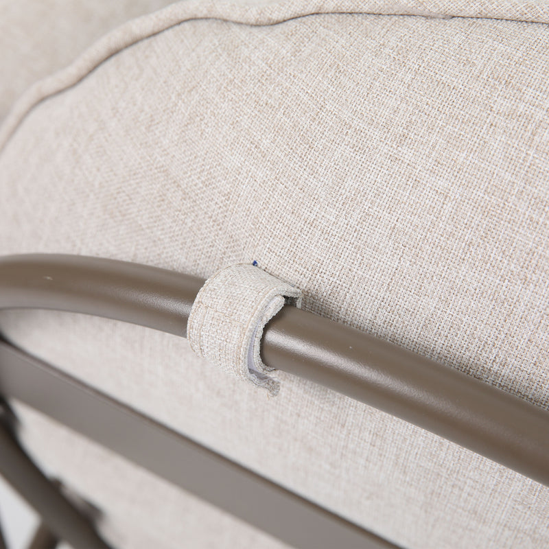 AXI Ziva Loungesæt med bord & 2 stole - Taupe/Beige