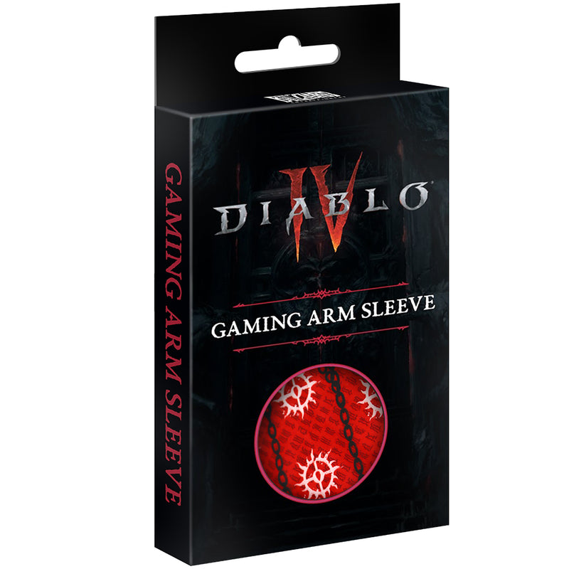 Diablo 4 Cathedral of Light sømløst gaming-armærme rød