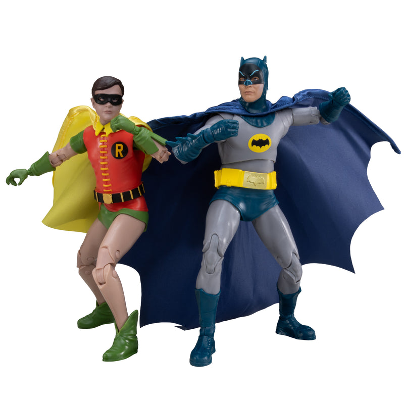 DC Multiverse Batman and Robin (Batman Classic TV Series) 7 tommer actionfigur 2-pak McFarlane Collector Edition #5