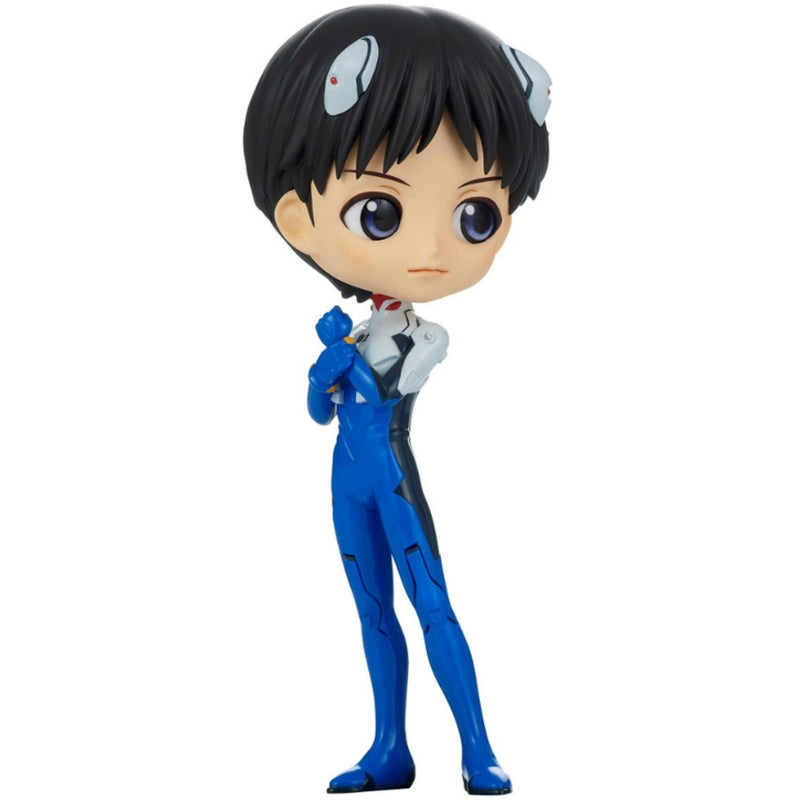 Bandai Banpresto Evangelion: New Theatrical Edition - Q Posket-Shinji Ikari Plugsuit Style (Ver.A) figur