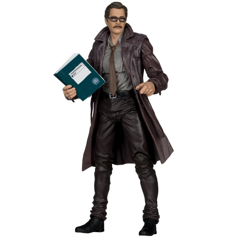 DC Multiverse Commissioner Gordon (The Dark Knight) 7 tommer actionfigur Deluxe Theatrical Edition McFarlane Toys