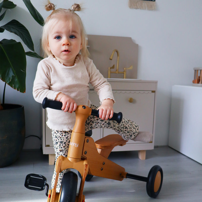 Sunny Walker 2-in-1 Løbecykel i træ 1000