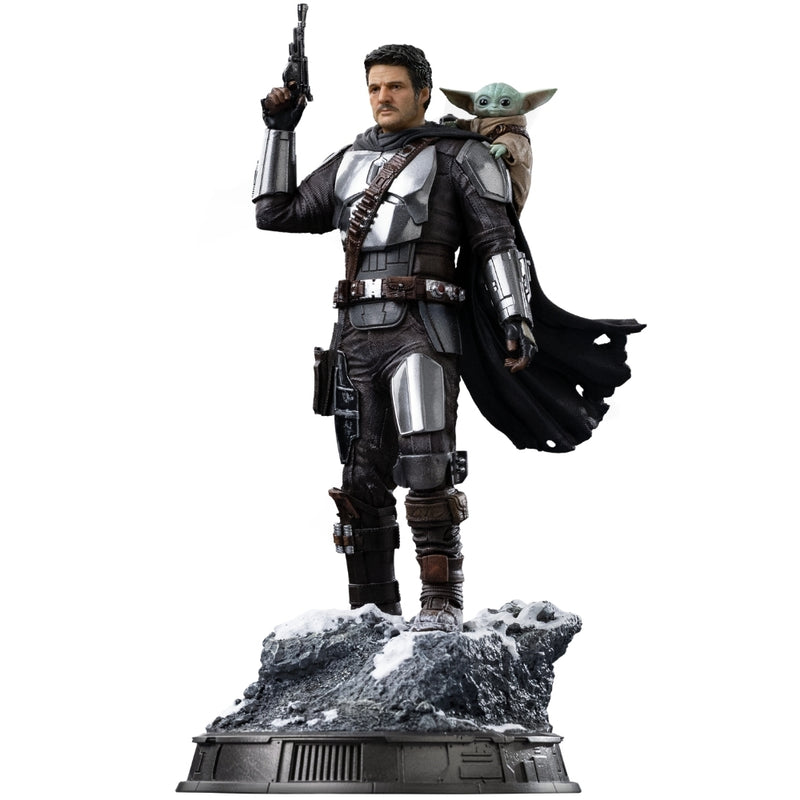 Iron Studios Star Wars - The Mandalorian And Grogu - The Mandalorian Movie Art Scale 1/10