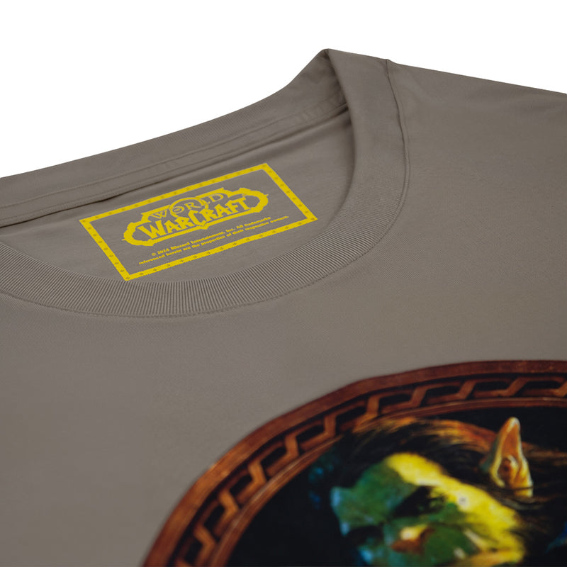 World of Warcraft The War Within Thrall T-shirt, farve: stengrå, størrelse: