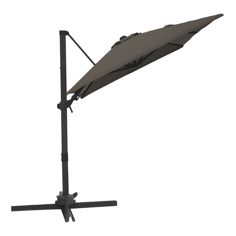 AXI Nyra Hængeparasol 200x300 cm Antracit/Taupe