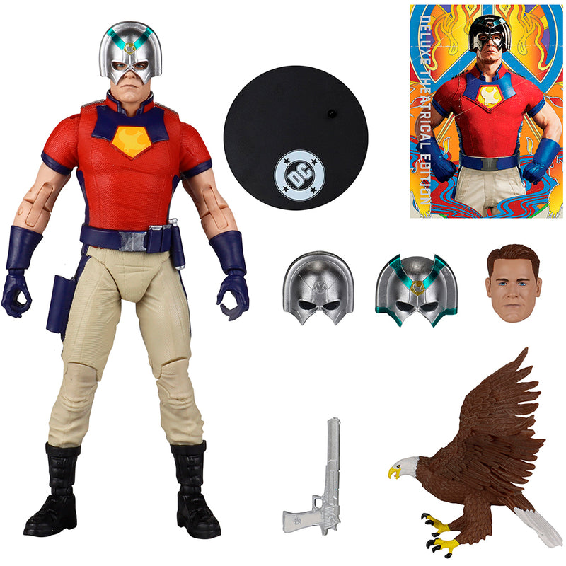 DC Multiverse Peacemaker (Peacemaker The Series) 7 tommer actionfigur (Deluxe Theatrical Edition) McFarlane Toys
