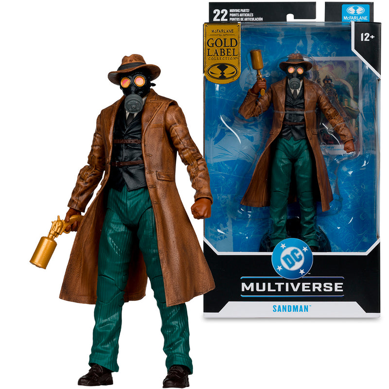 McFarlane Toys DC MULTIVERSE - Sandman (Wesley Dodds: The Sandman) Gold Label actionfigur