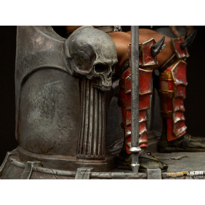 Iron Studios Mortal Kombat - Shao Kahn statue Deluxe Art Scale 1/10