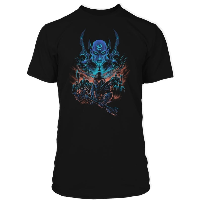 Jinx World of Warcraft - Shadowlands premium T-shirt sort