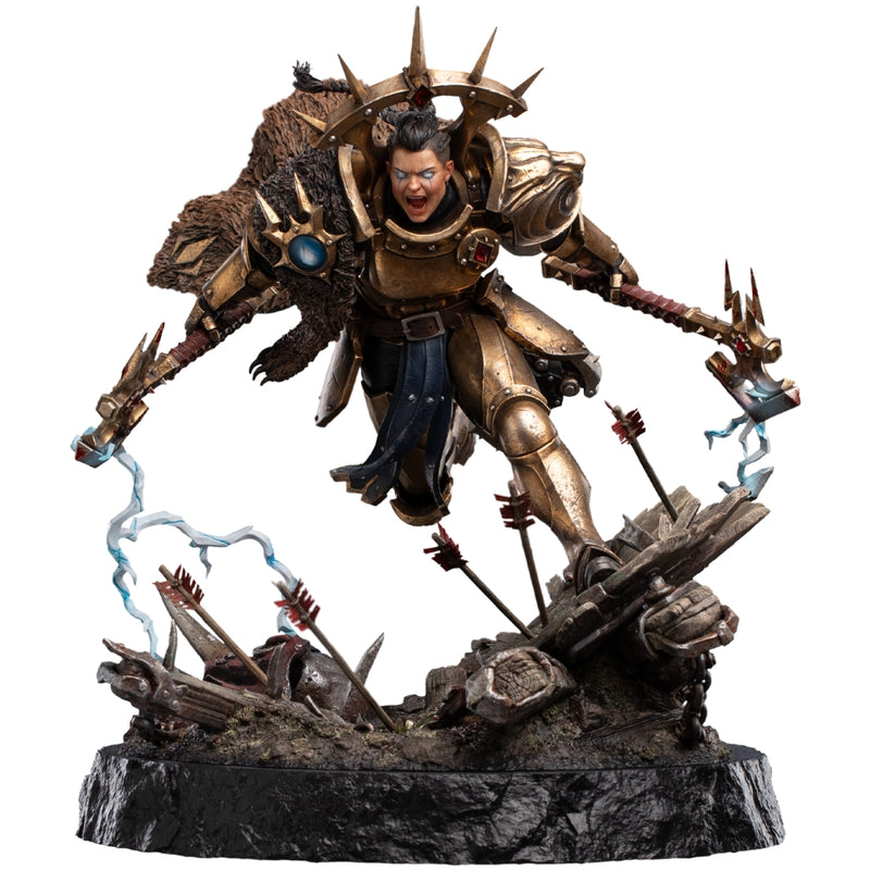 Weta Workshop Warhammer: Age Of Sigmar - Neave Blacktalon, The God-King's Assassin statue - skala 1:6