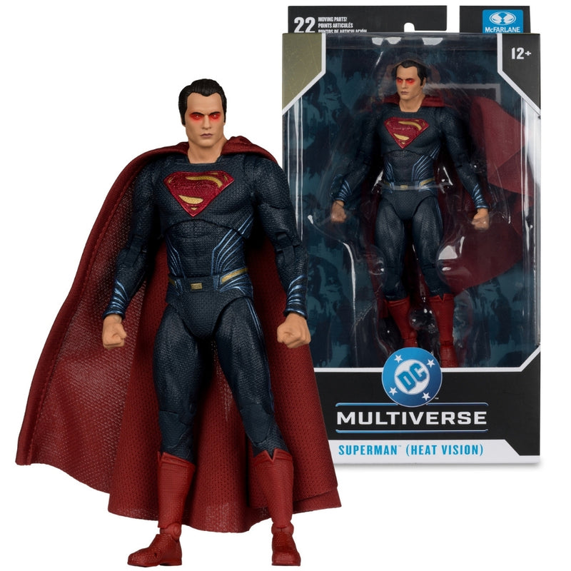 DC Multiverse Superman (Heat Vision) (Batman V Superman: Dawn of Justice) 7 tommer actionfigur