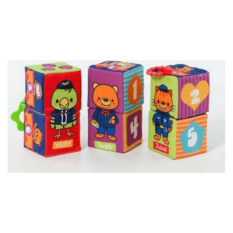 Bløde læringsklodser Moltó (6 pcs)