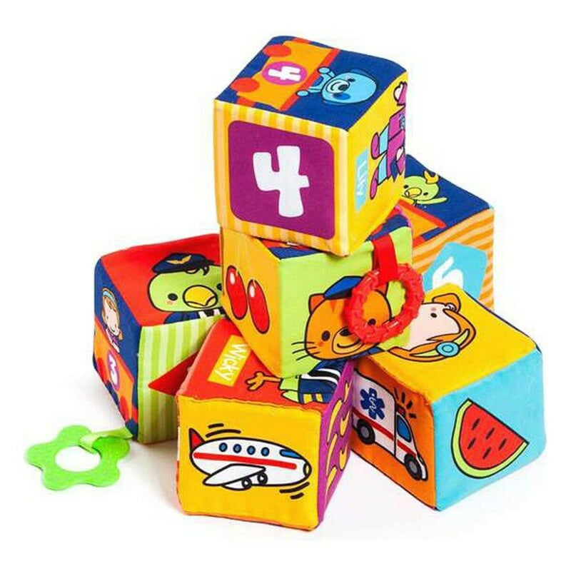 Bløde læringsklodser Moltó (6 pcs)