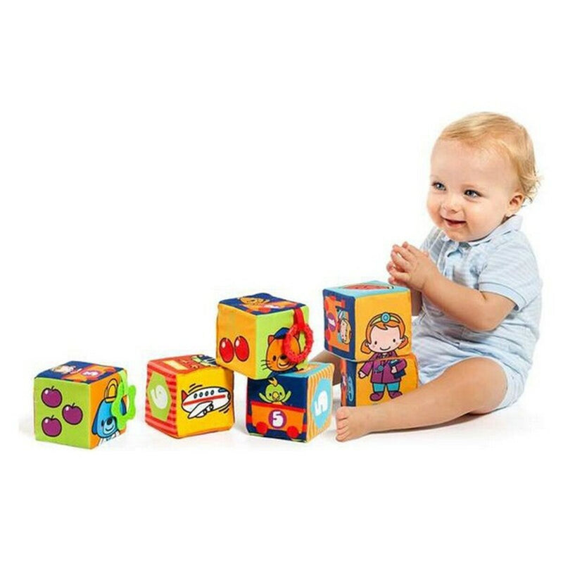 Bløde læringsklodser Moltó (6 pcs)