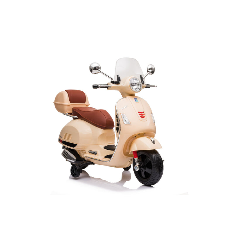 Elektrisk løbehjul til børn RunRunToys Vespa Brun 12V