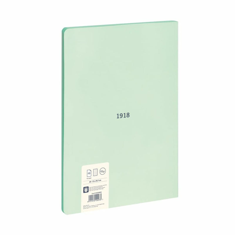 Notesbog Milan 430 Grøn A4 48 Ark (3 enheder)