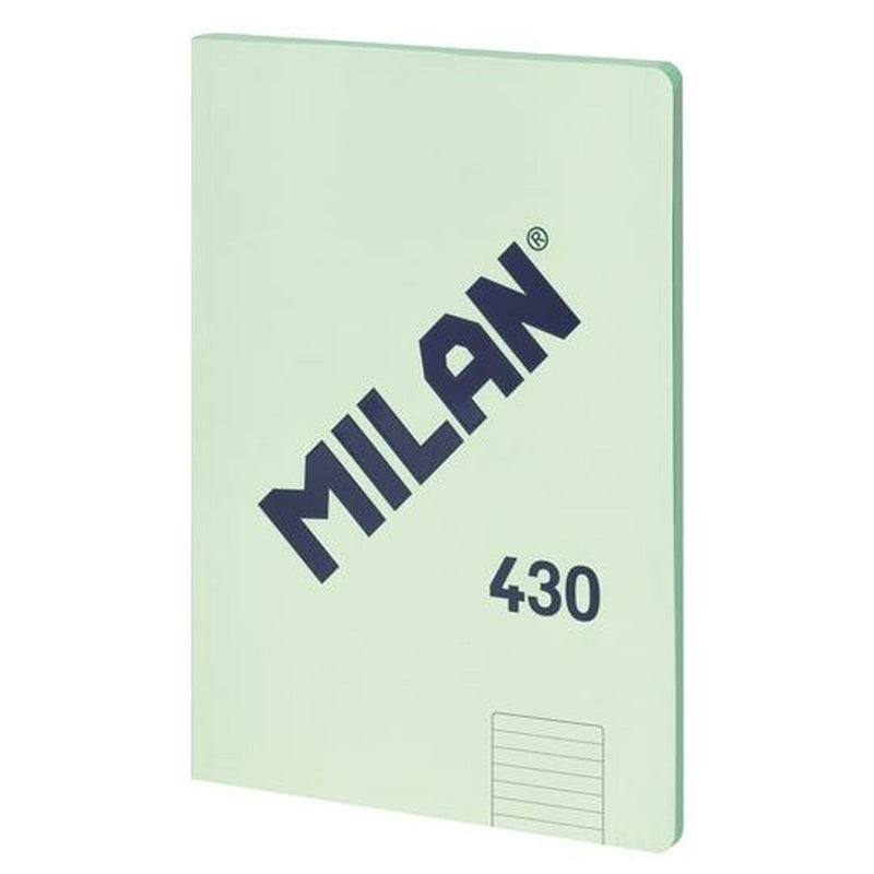 Notesbog Milan 430 Grøn A4 48 Ark (3 enheder)