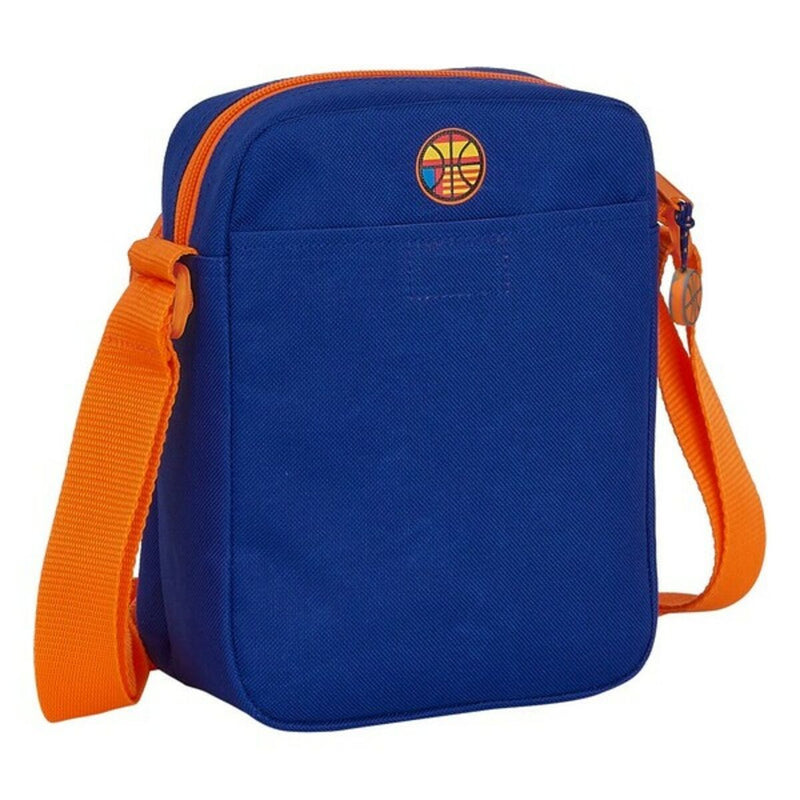 Skuldertasker Valencia Basket M672 Blå Orange 16 x 22 x 6 cm