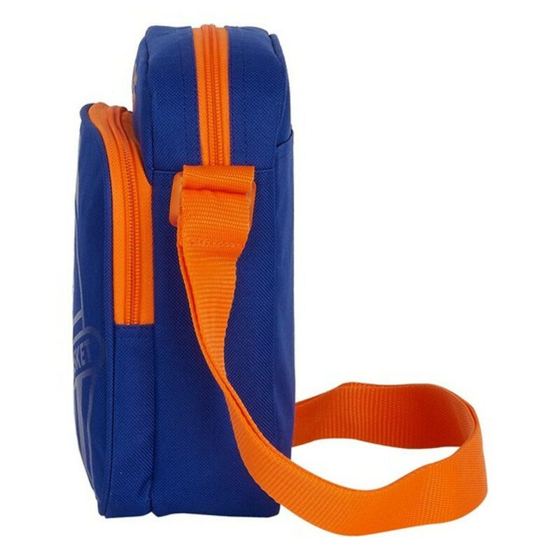 Skuldertasker Valencia Basket M672 Blå Orange 16 x 22 x 6 cm