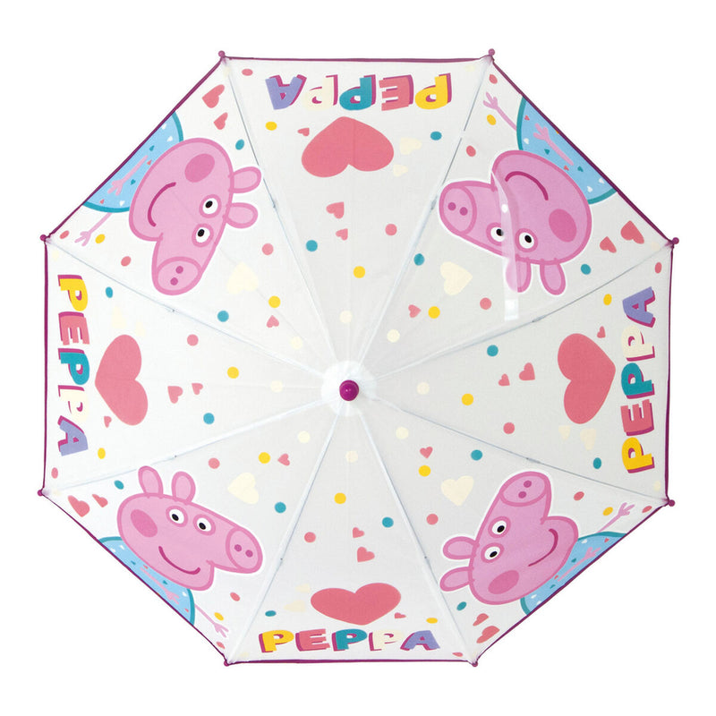 Paraply Peppa Pig Having fun Pink (Ø 80 cm)