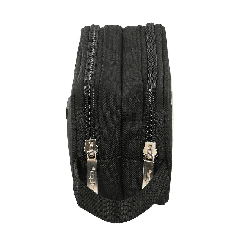 Dobbelt carry-all Safta Surf Sort (21 x 8 x 6 cm)