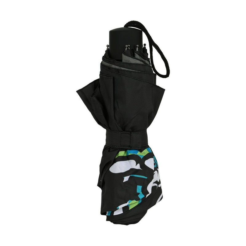 Foldbar Paraply El Niño Green bali Sort (Ø 98 cm)