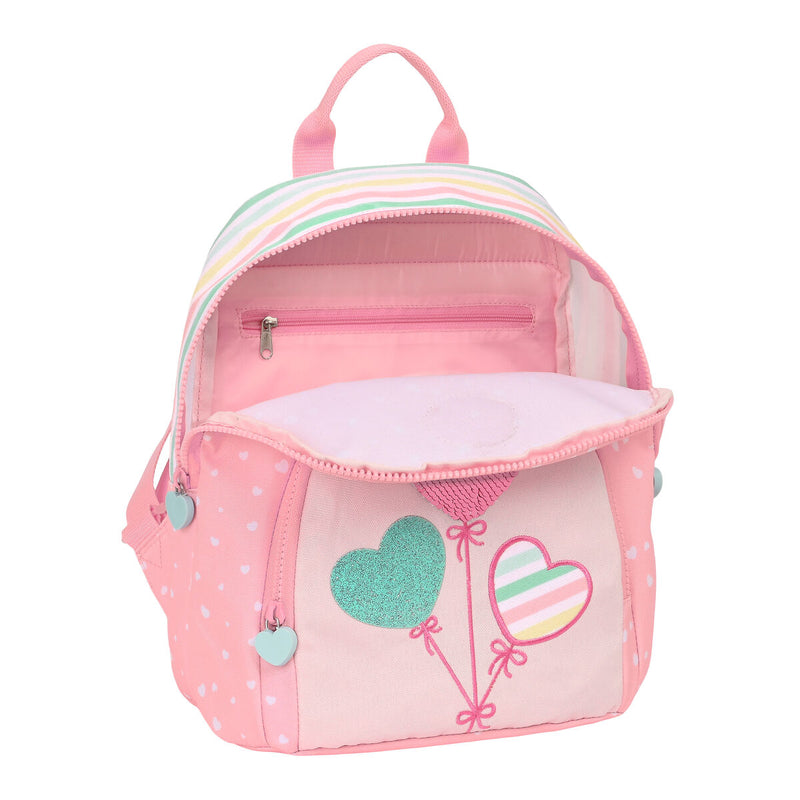 Rygsæk BlackFit8 Globitos Mini Pink 25 x 30 x 13 cm
