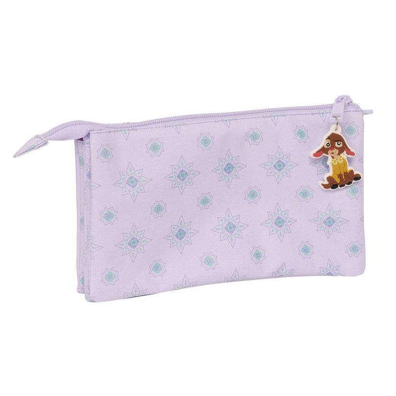 Tredobbelt bæretaske Wish Syren 22 x 12 x 3 cm