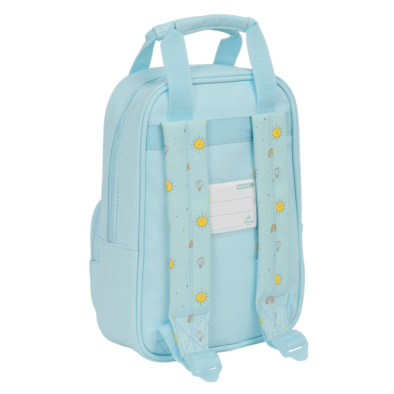 Skoletaske Mickey Mouse Clubhouse Baby Lyseblå 20 x 28 x 8 cm