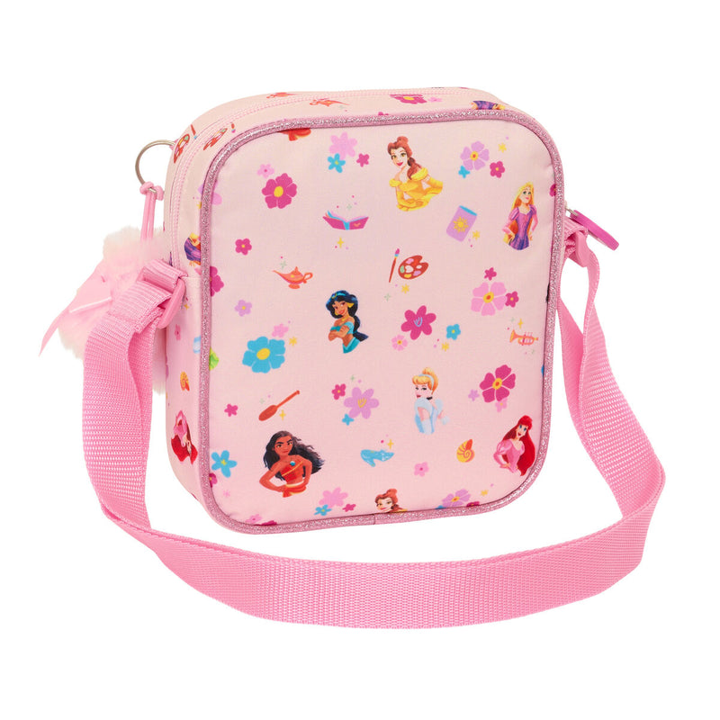 Skuldertaske Disney Princess Summer adventures Pink 16 x 18 x 4 cm