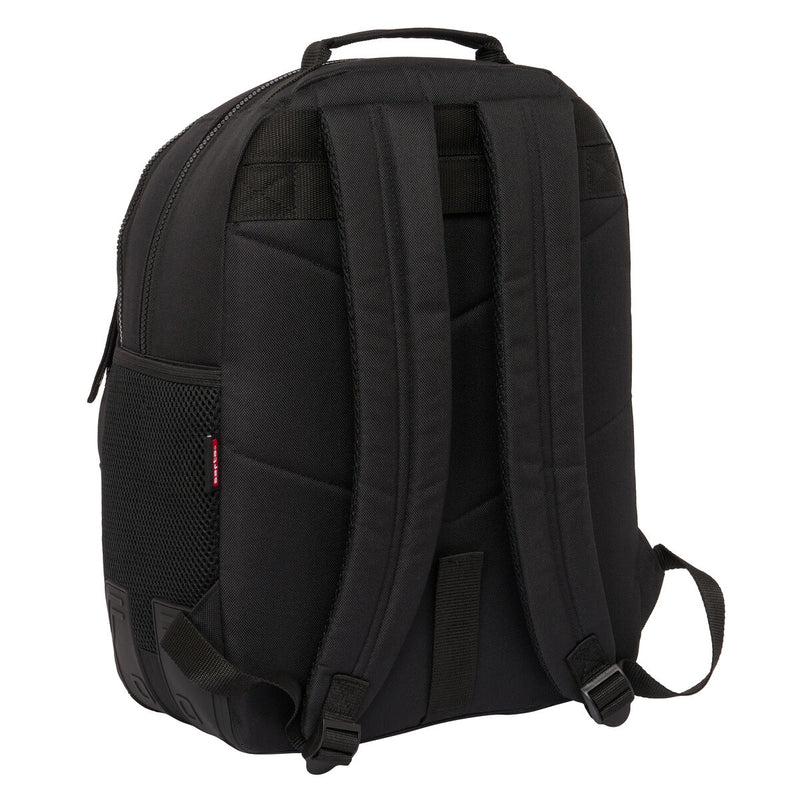 Skoletaske Kelme Royal Blå Sort 32 x 42 x 15 cm