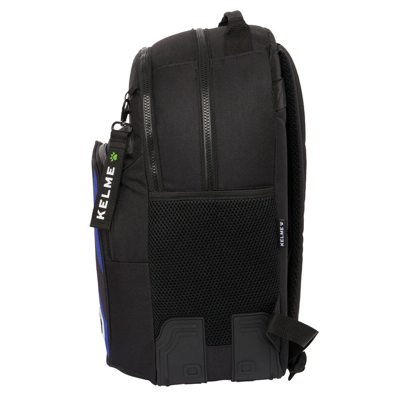 Skoletaske Kelme Royal Blå Sort 32 x 42 x 15 cm