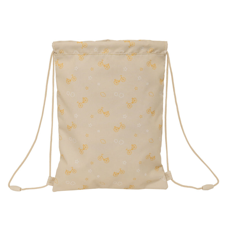 Rygsæk med Snore Safta Osito Beige 26 x 34 x 1 cm