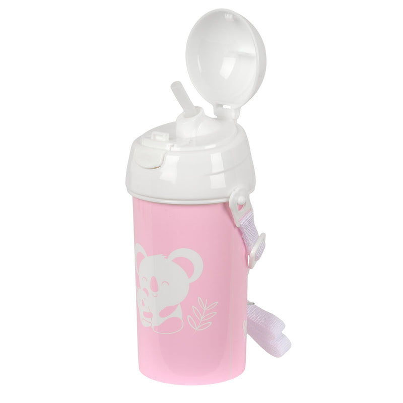 Vandflaske Safta Koala Pink PVC 500 ml