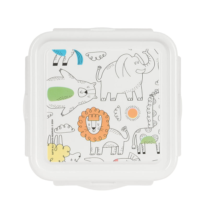 Madkasse Safta Zoo Beige 13 x 7.5 x 13 cm