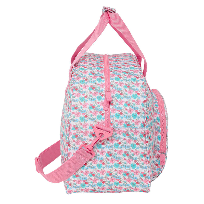 Sportstaske Moos Flores Multifarvet 48 x 33 x 21 cm