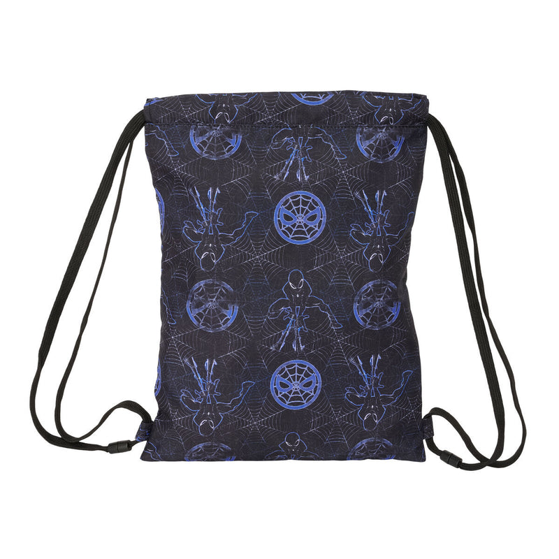 Rygsæk med Snore Spider-Man Attack Sort 26 x 34 x 1 cm