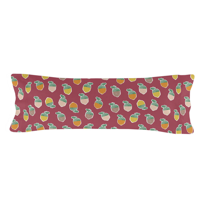 Vatteret sengetøj med lynlås HappyFriday Moshi Moshi Harvestwood Multifarvet 42 x 20 x 50 cm
