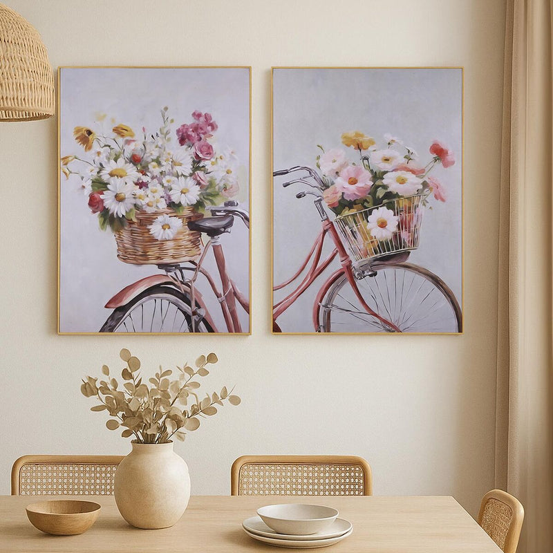 Maleri Versa Lærred 2,5 X 60 X 50 CM Cykel