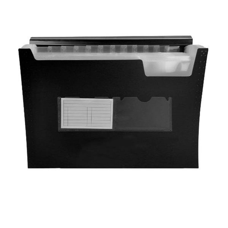 Organiser mappe Liderpapel FU35 Sort A4